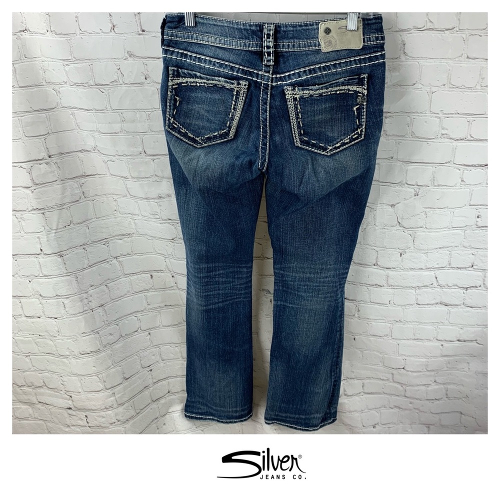 Silver Suki 17” Bootcut Jeans